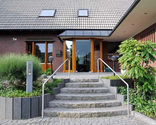 Hausarztpraxis Veenker Bad Bentheim Eingang